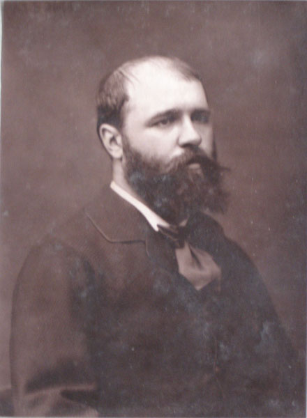 Photo de Georges Laugée en 1881 à l’âge de 28 ans.